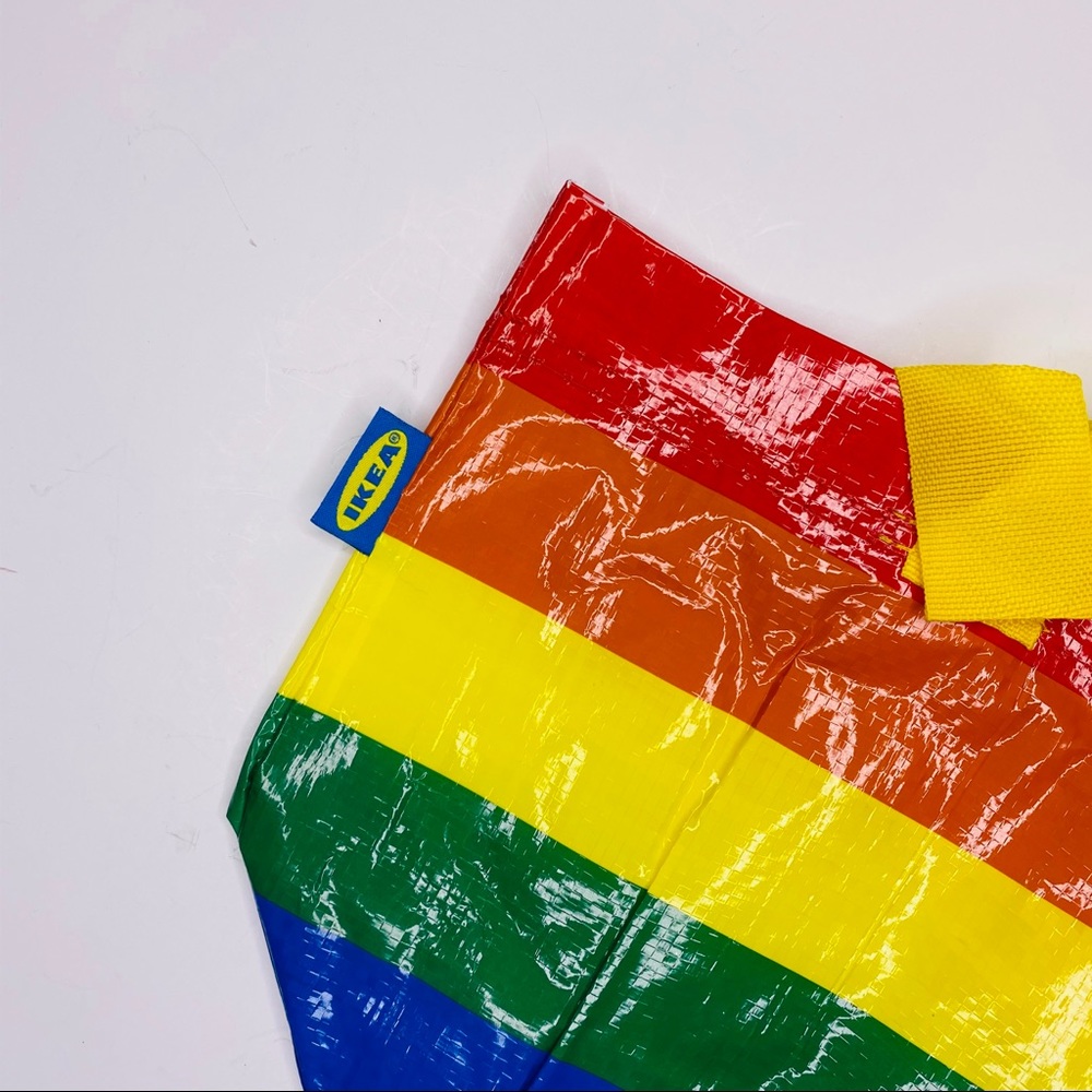 IKEA STORSTOMMA Rainbow Pride SMALL Tote Bag - Picture 5 of 5